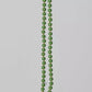 close up upbeads cellphone chain on white background beads are made of sustainable wood beads nontoxic coloring attached to a cellphone case with rings to use as a crossbody chain around your body